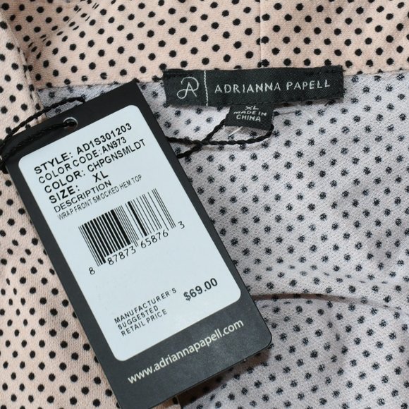 Adrianna Papell Multicolored Top NWT - Picture 3 of 3